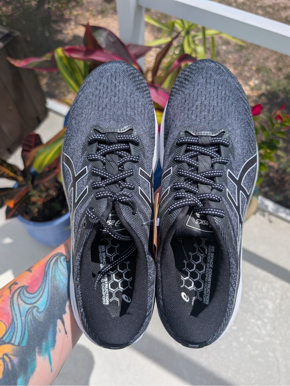 ASICS GT-2000 10 Women's Running Shoes Size 10 Black White 1012B045-002 NIB - Picture 8 of 14